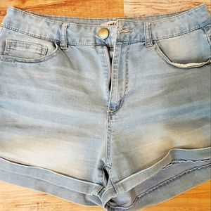 Stretch jeans shorts